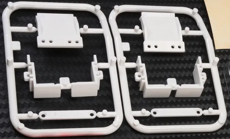 Pn Racing Body Mounting Kit Set White For Pnr Concept C9 Body 1