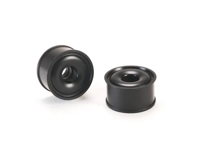 Pn Racing Mini-Z 2Wd Machine Cut Nylon Fg Black Formula 11X20mm Flanged Wheel R0 1