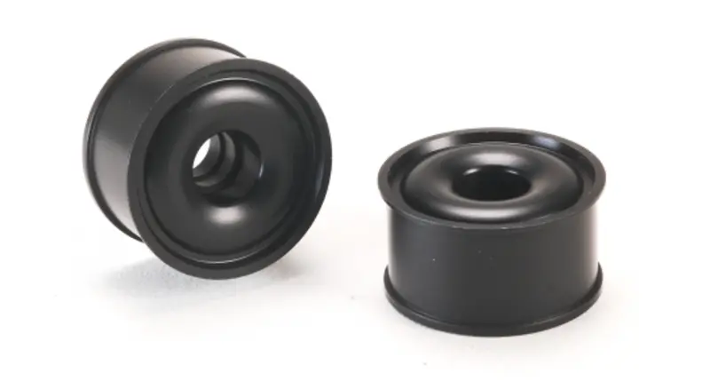 Pn Racing Mini-Z 2Wd Machine Cut Nylon Fg Black Formula 11X20mm Flanged Wheel R3 1