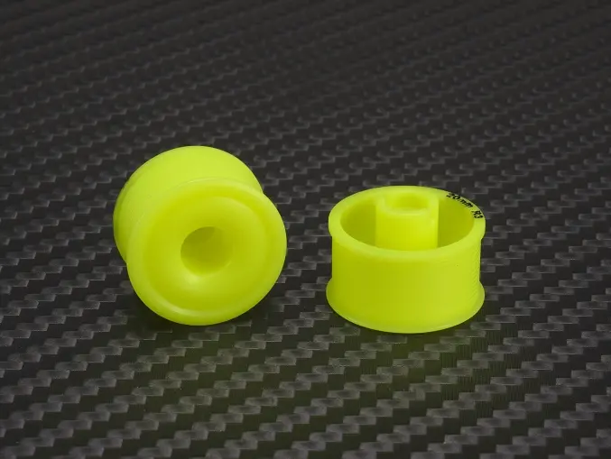 Pn Racing Mini-Z 2Wd Machine Delrin Cut Yellow Formula 11X20mm Flanged Wheel R3 1