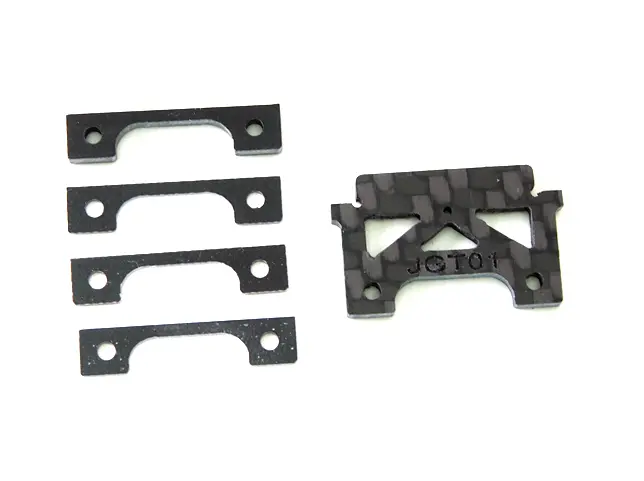 Pn Racing Mini-Z Jomurema Gt01 Carbon Fiber Adapter 1