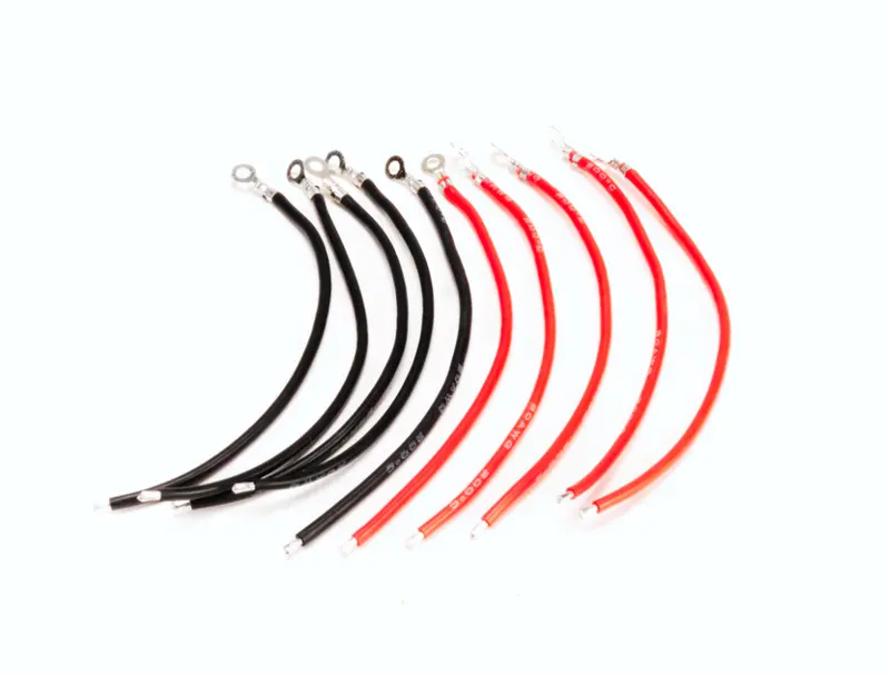 Pn Racing Mini-Z Silicon Motor Wire Black & Red (5Pairs) 1