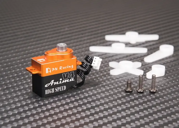 Pn Racing V4 Anima High Speed Titanium Gear Digital Micro Servo 1