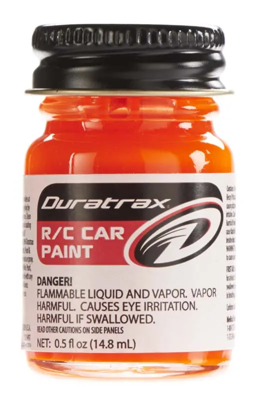 Polycarb Airbrush Paint, Fluorescent Orange 0.5 Oz, Dtxr4078 1