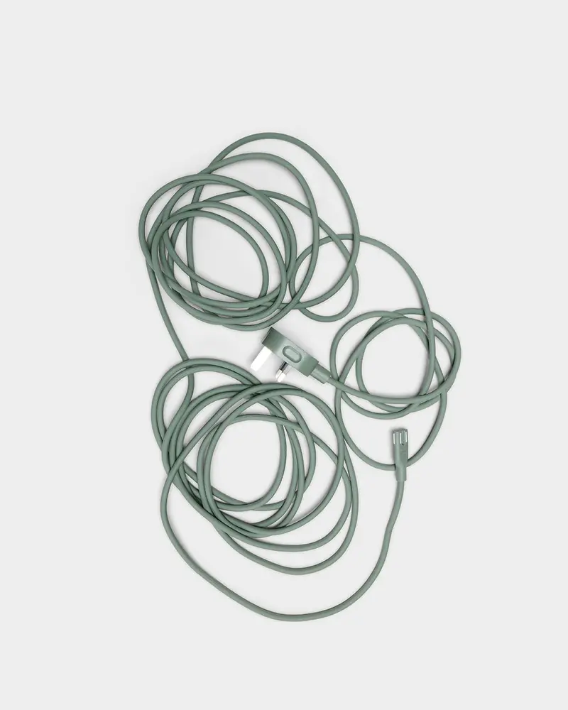 Power Cable 7.5 Uk - Mossy Green 1