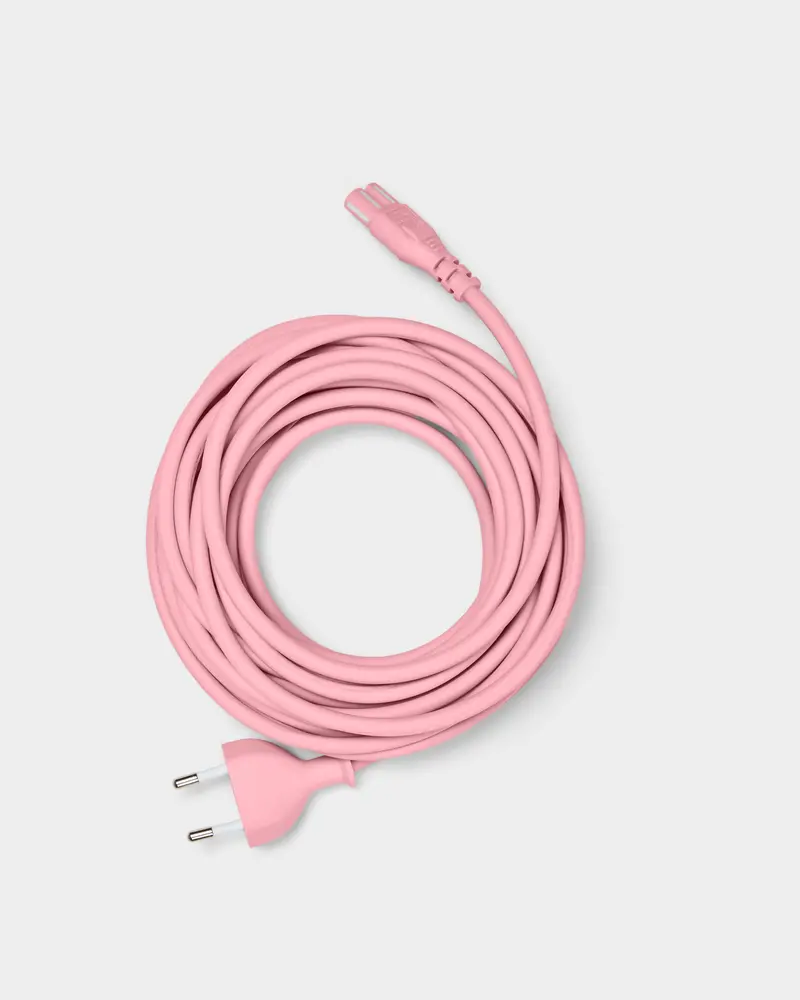 Power Cable 7,5M - Bubble Gum 1
