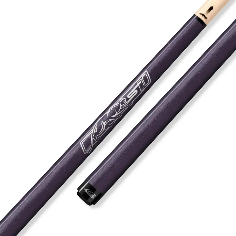 Predator 52" Purple Shorty Sport Pool Cue - No Wrap 1