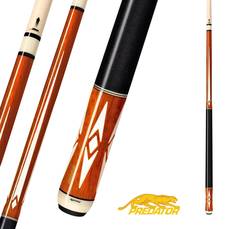 Predator Aspire 1-10 Pool Cue Brown 12.55Mm 19Oz 1