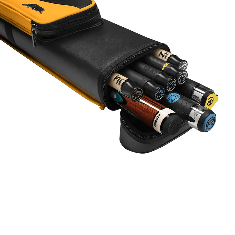 Predator Roadline Bk/Yellow Hard Pool Cue Case - 3B/5S 1