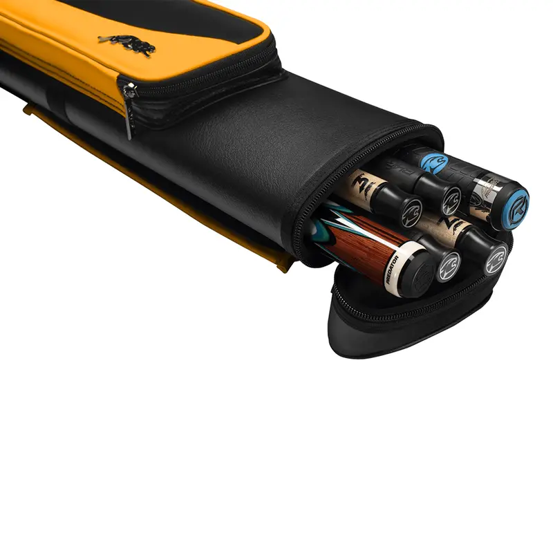 Predator Roadline Black/Yellow Hard Pool Cue Case - 2B/4S 1