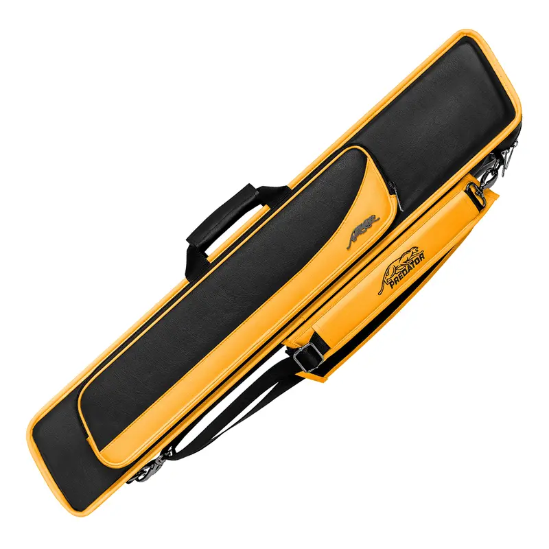 Predator Roadline Black/Yellow Soft Pool Cue Case - 4B/8S 1