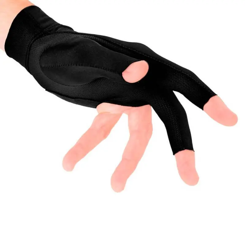 Predator Second Skin Black/Yellow Billiard Glove 3