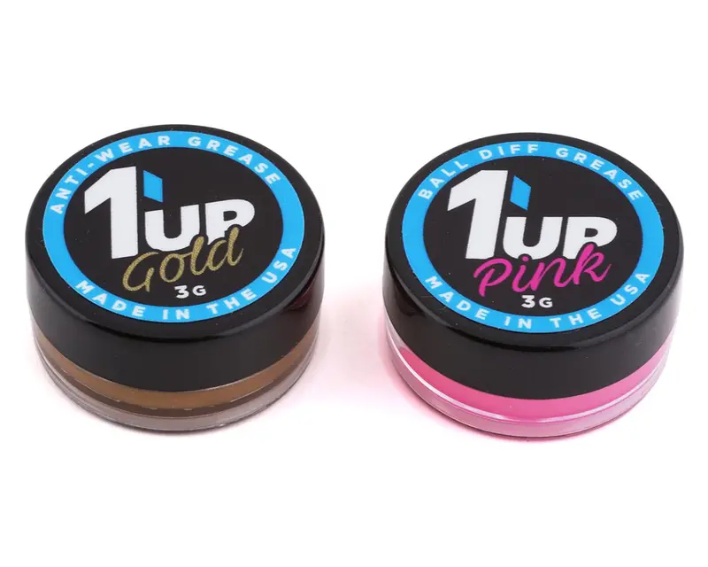 Pro Ball Differential Grease Combo (Gold & Pink), 1Up120504 1