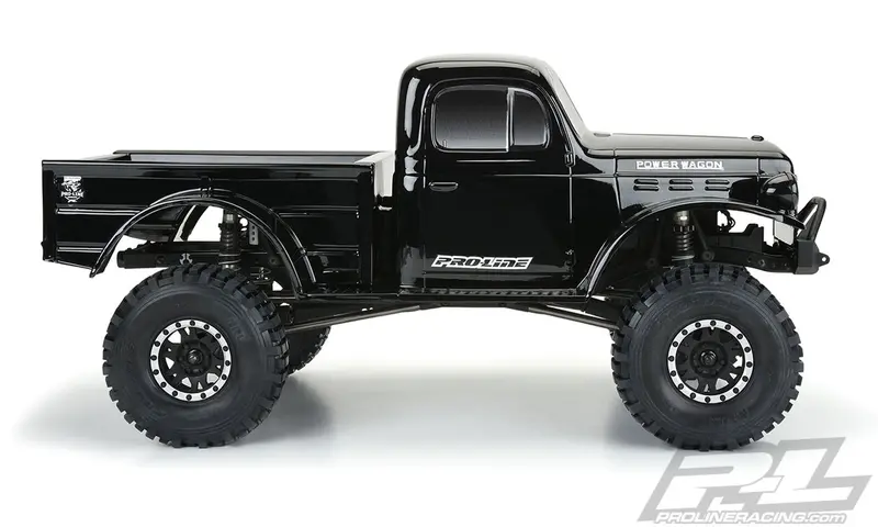 Pro-Line 1946 Dodge Power Wagon Tough-Color Body, Black, 3499-18 2