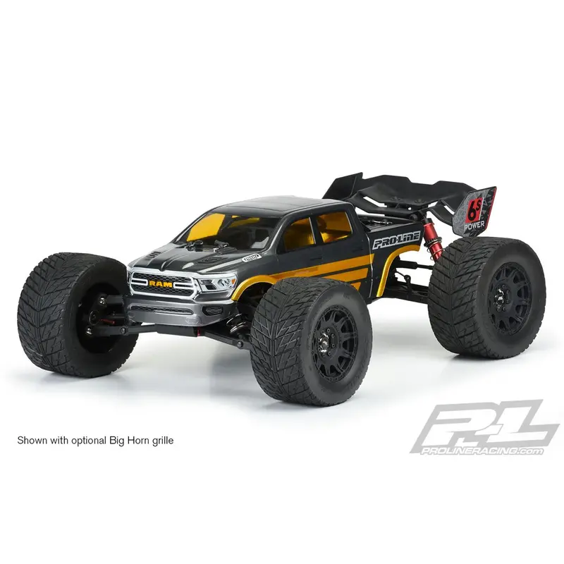 Pro-Line 2020 Ram Rebel 1500 Clear Mt Body, Arrma Kraton 6S, 3534-17 1