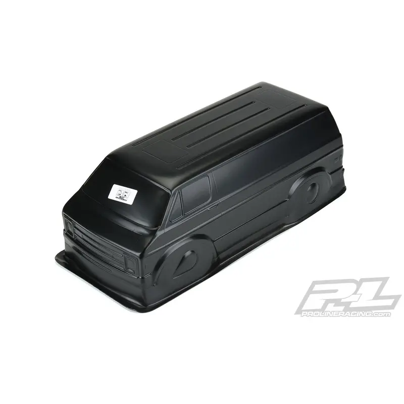 Pro-Line 70'S Rock Van Body, Black, 12.3" Wheelbase, 3552-18 1