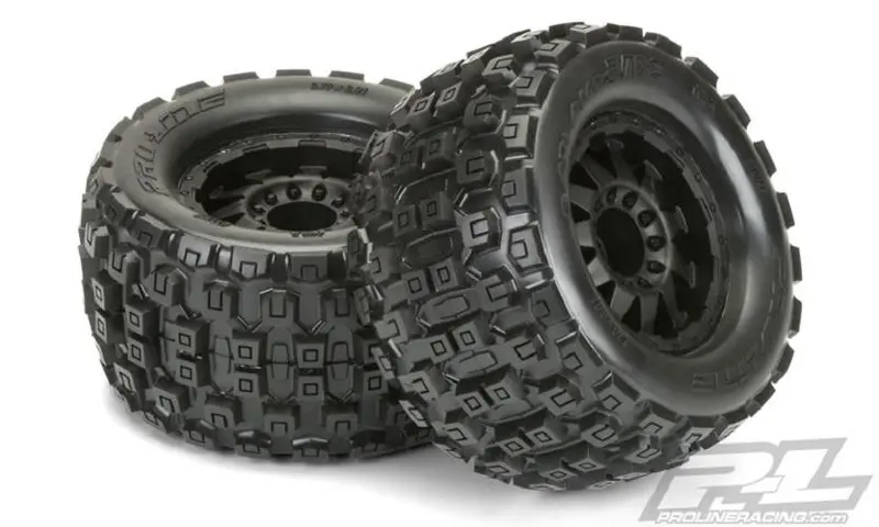 Pro-Line Badlands Mx38 At Tires, F-11 Offset Wheels, 10127-13 1