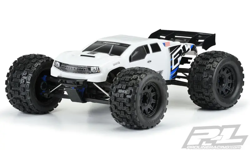 Pro-Line Brute Bash Armor E-Revo 2.0 Body, Pre-Cut, White, 3530-15 1