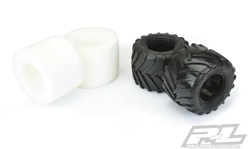 Pro-Line Decimator 2.6" M3 Solid Axle Monster Tires, Clod Buster, 10162-02 1