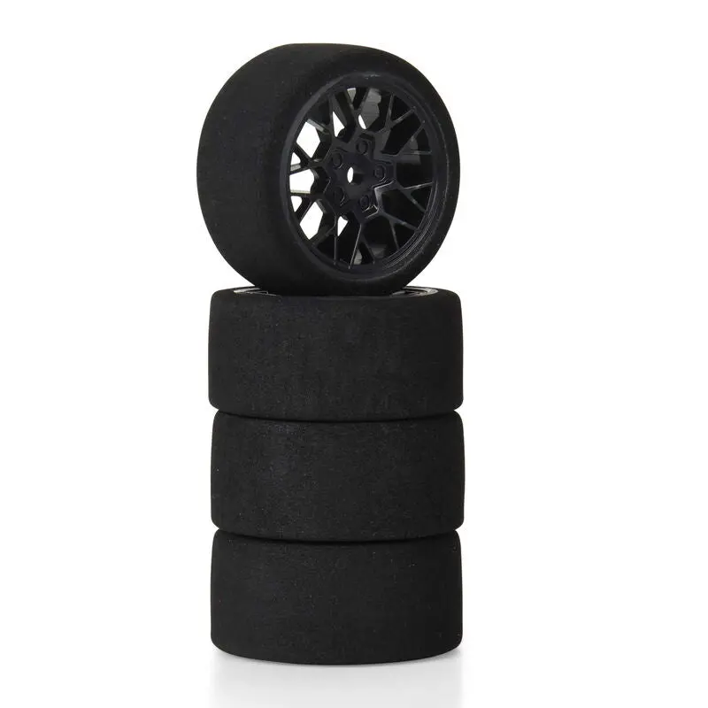Pro-Line Fifty6 Losi Nascar Foam Tire Mounted On Circuit Black Wheel 8Mm Hex (4), Pro1031610 1