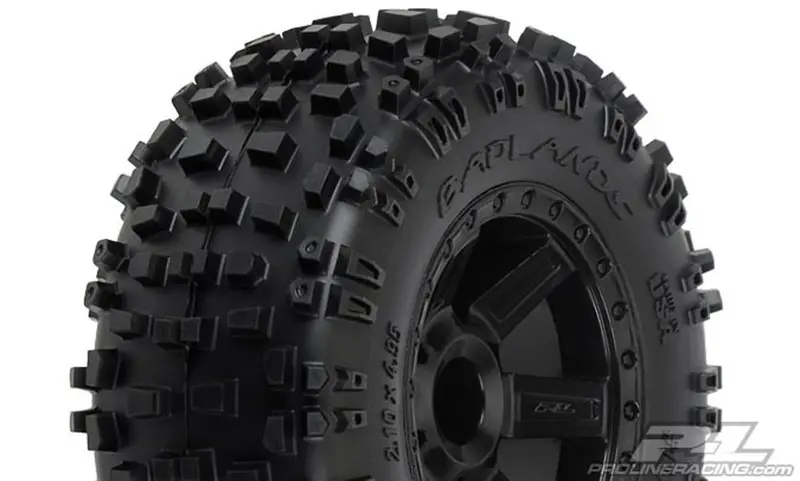 Pro-Line Front Badlands 2.8" All Terrain Tires & Wheels, 1173-12 1
