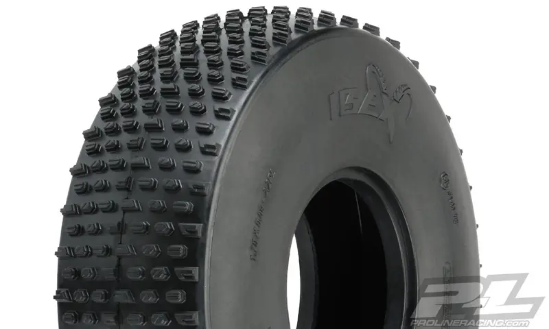 Pro-Line Ibex Ultra Comp 2.2" Predator Rock Terrain Truck Tires, 10178-03 1