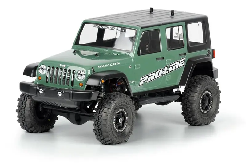Pro-Line Jeep Wrangler Unlimited Rubicon Clear Body, 3336-00 1