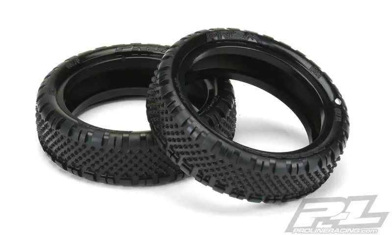 Pro-Line Prism 2.2" 2Wd Z3 Medium Carpet Buggy Tires, Front, 8278-103 1