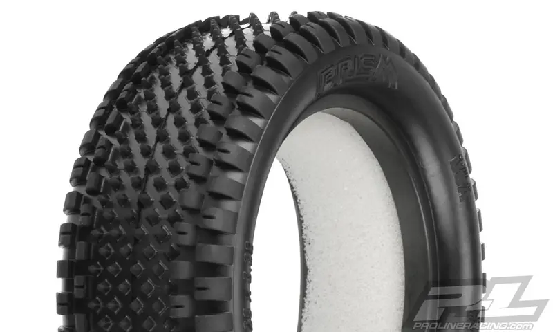 Pro-Line Prism 2.2" 4Wd Z3, Medium Carpet Buggy Tires, Front, 8265-103 1