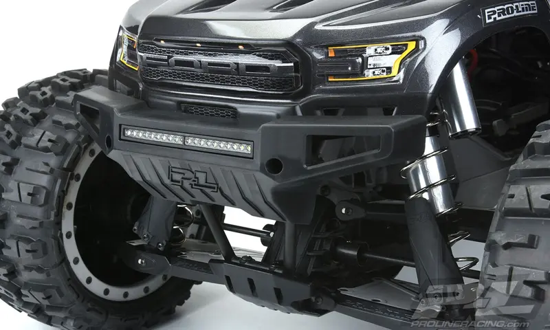 Pro-Line Pro-Armor Front Bumper & 4" Light Bar, X-Maxx, 6342-01 2