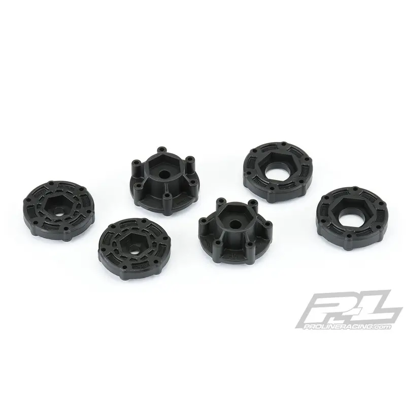 Pro-Line Sc Hex Adapters,12Mm Protrac, 14Mm & 17Mm, Black, 6355-00 1