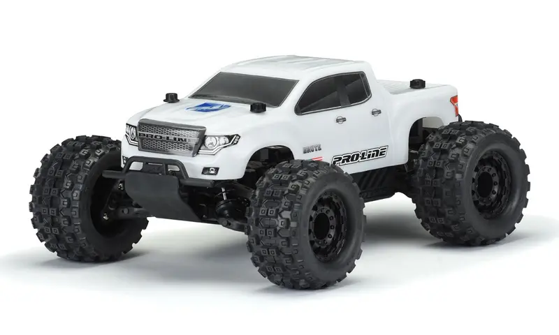 Pro-Line Stampede 4X4 Brute Bash Armor Body, White, 3518-15 1