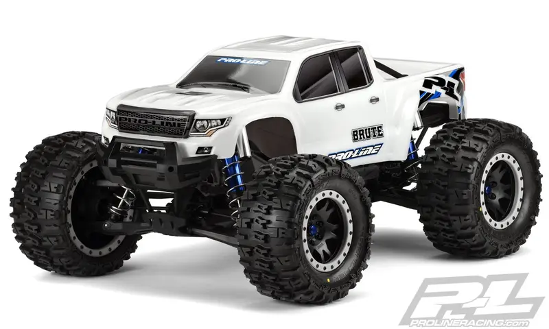 Pro-Line X-Maxx Brute Bash Armor Body, White, 3513-17 1