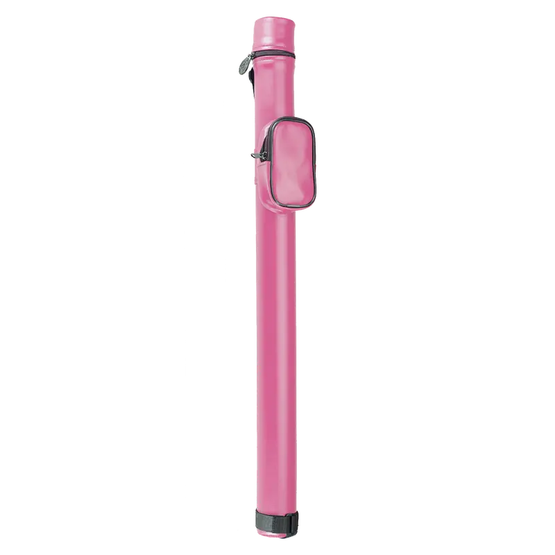 Pro Series Leatherette 1B 2S Hard Cue Case Pink 1