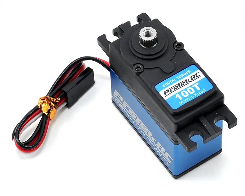 Protek Rc 100T Standard Digital "High Torque" Metal Gear Servo Ptk-100T 1