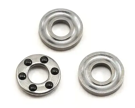Protek Rc 2.5X6x3mm Associated/Tlr Precision Caged Thrust Bearing Set (Ceramic), Ptk-2026 1