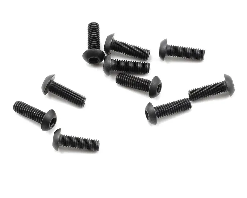 Protek Rc 2.5X8mm "High Strength" Button Head Screws (10), Ptk-H-3103 1