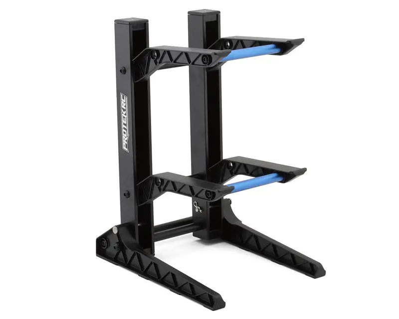 Protek Rc 2 Layer 1/10 & 1/8 Car Display Stand (200X240x325mm) W/Carrying Bag, Ptk-8390 1