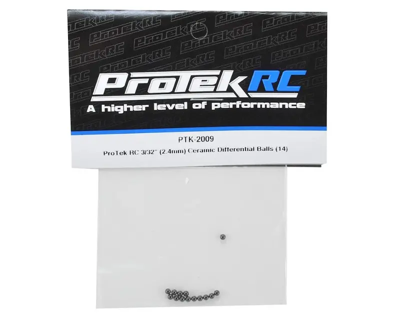 Protek Rc 3/32" (2.4Mm) Ceramic Differential Balls (14) Ptk-2009 1