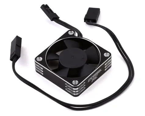 Protek Rc 35X35x10mm Aluminum High Speed Hv Cooling Fan (Silver/Black), Ptk-2113 1