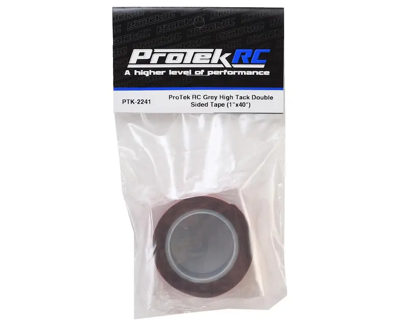 Protek Rc Grey High Tack Double Sided Servo Tape Roll (1X40") Ptk-2241 1