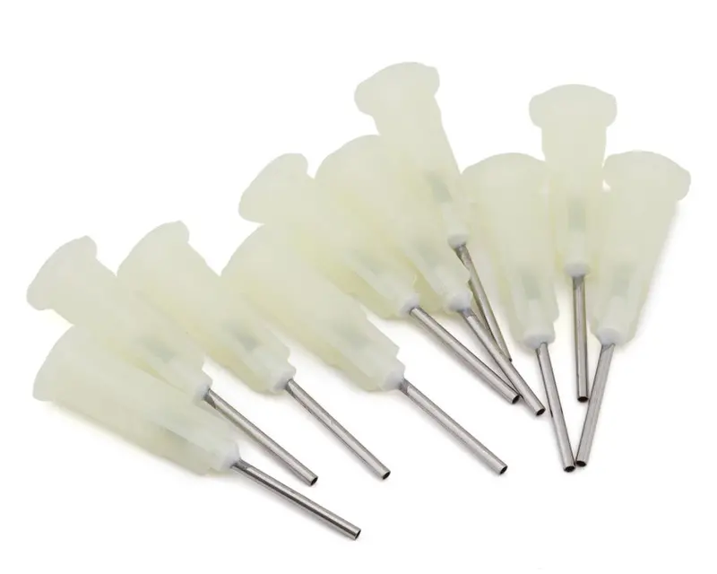 Protek Rc Precision Stainless Steel Glue Tips (0.8Mm) (10), Ptk-1576 1
