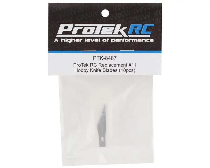 Protek Rc Replacement #11 Hobby Knife Blades (10Pcs) Ptk-8487 2