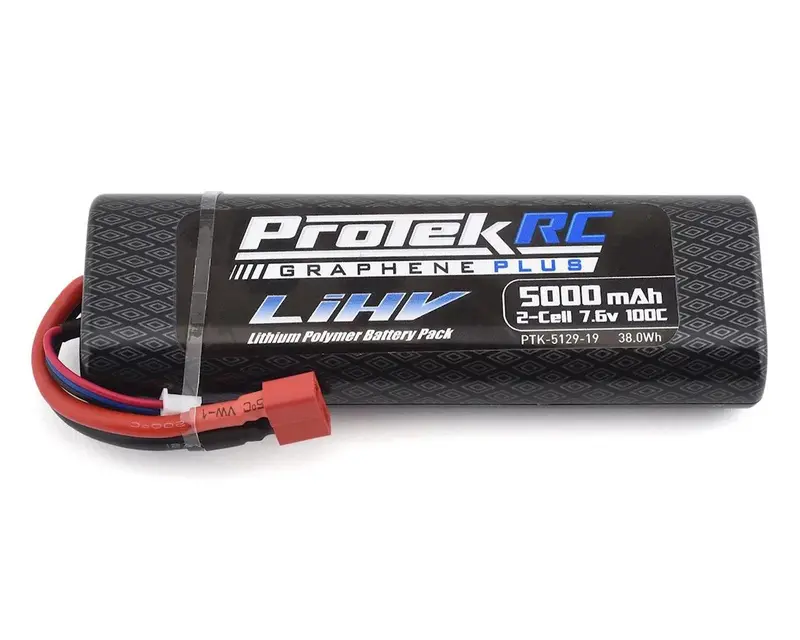 Protek Rc Si-Graphene 2S 7.6V Hv Lipo Stick Battery, Ptk-5129-19 1
