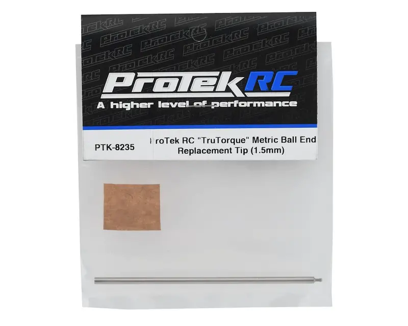 Protek Rc "Trutorque" Hss Steel Metric Ball End Replacement Tip (1.5Mm) Ptk-8235 1