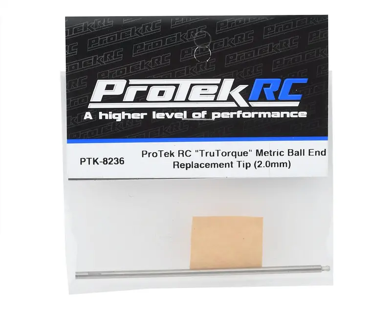 Protek Rc "Trutorque" Hss Steel Metric Ball End Replacement Tip (2.0Mm) Ptk-8236 1