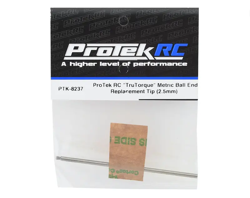 Protek Rc "Trutorque" Hss Steel Metric Ball End Replacement Tip (2.5Mm) Ptk-8237 1