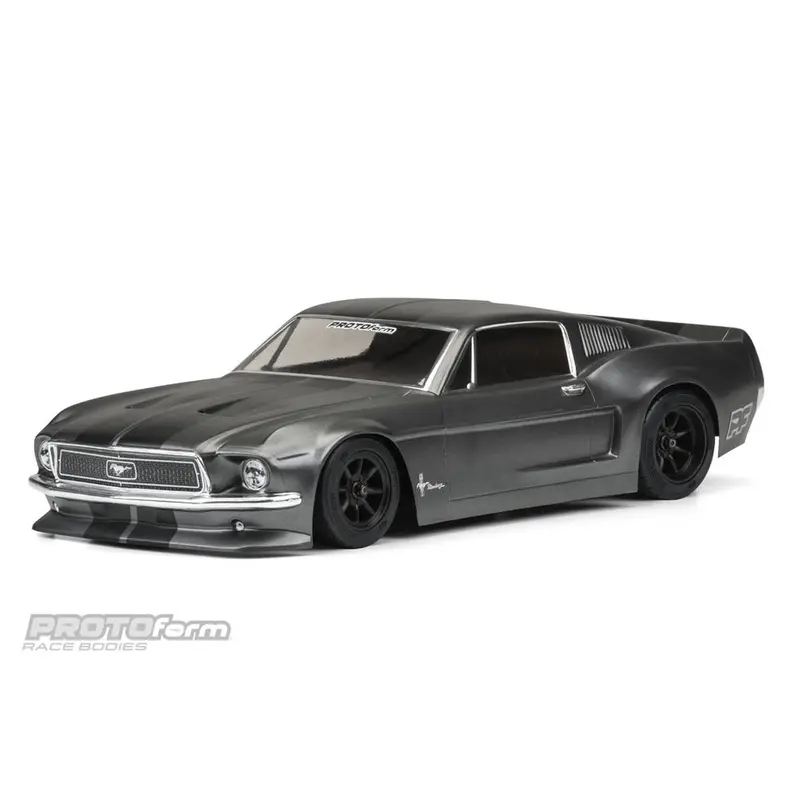 Protoform 1968 Ford Mustang 1/10 Tc Body, Clear, 1558-40 1