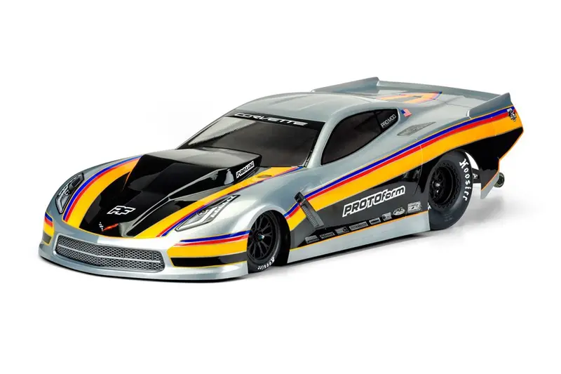 Protoform Chevy Corvette C7 Pro Mod Body, Clear, 1571-40 1