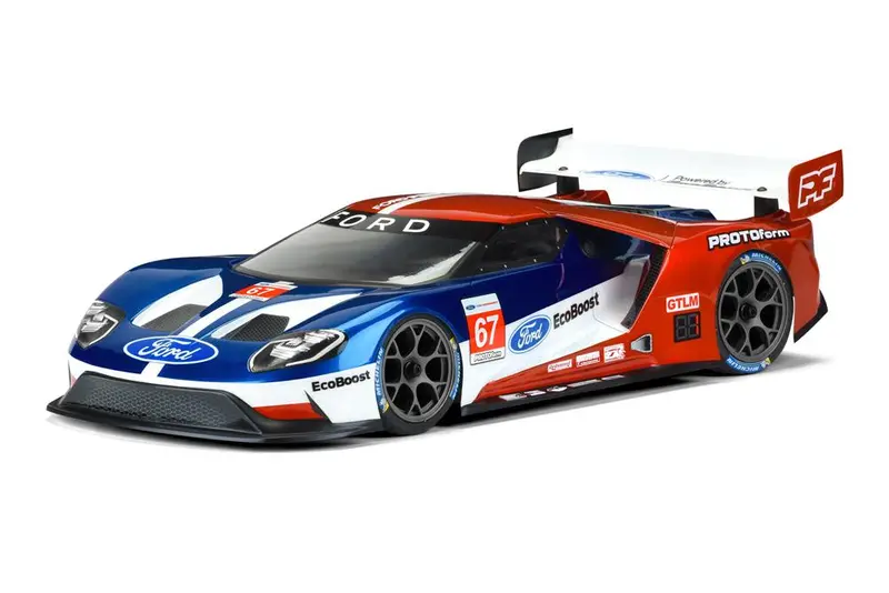 Protoform Ford Gt 1/10 190Mm Touring Car Body, Clear, Lw, 1550-25 1